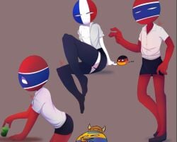 artist_request countryballs countryhumans france_(countryhumans) germany_(countryhumans) sweden_(countryhumans) tagme thailand_(countryhumans)