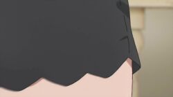 akebi-chan_no_serafuku akebi_komichi animated ass ass_slap black_shorts clothing female shorts sound spanking video