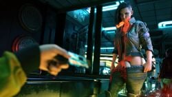 v (cyberpunk 2077) from cyberpunk 2077 by rigid3d