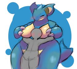 artesjsc big_breasts breasts female nidoqueen pokemon pokemon_(species) tagme