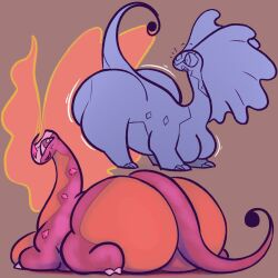 ass aurorus breasts busty_feral featureless_breasts female huge_ass motion_lines nintendo pokémon_(species) pokemon smokey_blokey thick_thighs video_games