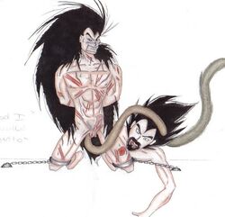 dragon_ball dragon_ball_z gay king_vegeta male male_only raditz scratches yaoi