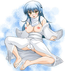 clothing large_breasts nurarihyon_no_mago tagme yuki_onna yuki_onna_(nurarihyon_no_mago)