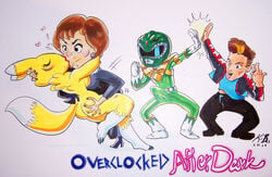 crossover digimon green_ranger judge_judy lesbians power_rangers renamon vanilla_ice