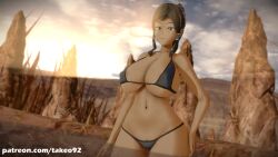 1girls 3d avatar_legends big_ass big_breasts bikini blue_eyes bubble_butt curvaceous curvy dark-skinned_female dark_hair female female_only hand_on_hip huge_ass huge_breasts koikatsu korra large_ass large_breasts looking_at_viewer massive_ass pinup ponytail revealing_clothes seductive skimpy_clothes solo standing swimsuit takeo92 the_avatar the_legend_of_korra thick_thighs tight_clothing underboob voluptuous water water_tribe wide_hips