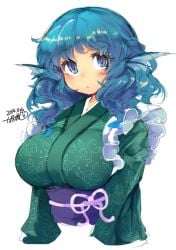 wakasagihime from touhou by pnpnonk04