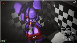 3d 3d_(artwork) ass bonfie bonfie_(cryptia) bonnie_(cally3d) bonnie_(fnaf) breasts bunny_girl cally3d camera_view clazzey cryptiacurves fazclaire's_nightclub female_only five_nights_at_freddy's fnaf fredina's_nightclub purple_hair raceyi_(artist) rule_63 scottgames self_upload solo solo_female