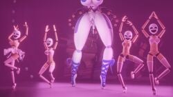 3d 3d_(artwork) 3d_model 5girls ballerina ballora ballora_(cosmic_trance) ballora_(fnafsl) big_breasts blender blender_(software) blue_hair bra breasts close-up cosmic_trance cum cum_in_pussy dancer eyes_crossed female female_only five_nights_at_freddy's five_nights_at_freddy's:_sister_location fnaf legs_up legwear looking_down looking_pleasured looking_up m0nk3y masturbation minireena naked naked_female nude nude_female pink_cheeks pink_eyes pink_lipstick scottgames sex_toy sister_location skirt small_breasts squirting summer_ballora summer_ballora_2.0_(cosmic_trance) vibrator vibrator_in_ass vibrator_in_pussy white_body yellow_eyes