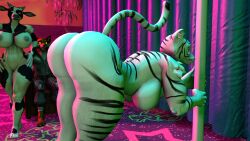 16:9 3d 3d_(artwork) abs anthro ass big_butt bovid bovine breasts bubble_butt canid canine cattle cattle_(petruz) digital_media_(artwork) epic_games felid female fennix_(fortnite) fortnite fox genitals group hi_res huge_butt inside kyleroo looking_at_another looking_at_viewer male mammal muscular nipples nude pantherine petruz_(copyright) pole presenting presenting_hindquarters pussy raised_tail side_boob sitting smile source_filmmaker stripper_pole teeth thick_thighs tiger tiger_(petruz) trio video_games widescreen