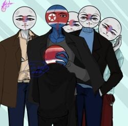 countryhumans courtyhumans north_korea_(countryhumans) south_korea_(countryhumans) thailand_(countryhumans)