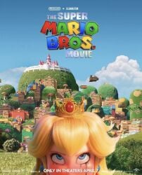 big_penis blonde blonde_female blonde_hair deepthroat implied_deepthroat implied_fellatio implied_oral mario_(series) mascara nintendo princess_peach runny_makeup super_mario_bros. super_mario_bros._(2023_film) tagme zone