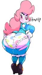 1boy 1femboy annoyed ass clown femboy femboy_only huge_ass humanoid mrs._mayhem no_humans non-human non-human_only panties ripped_clothing vimhomeless