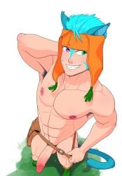 charlie_tooga erection fire_emblem fire_emblem:_path_of_radiance fire_emblem:_radiant_dawn laguz male male_focus male_only male_solo penis ranulf_(fire_emblem) solo_male