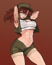 fio germi from metal slug by noodledoodles