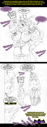 batgirl batman_(series) bimbo breast_expansion breast_sucking breastfeeding breasts dc dc_comics harley_quinn incest james_gordon joker kneeling lactation large_breasts milking monochrome mother_and_son nipples smudge stockings submissive