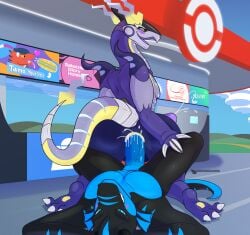 absurd_res anal anal_sex anthro anus cel_shading cloud detailed_background dododragon56 dragon duo future_pokemon hand_on_leg hi_res hill legendary_pokémon looking_pleasured lying male male/male miraidon nintendo nude on_back on_bottom on_top paradox_pokemon penetration pokémon_(species) pokemon pokemon_sv reptile reverse_cowgirl_position road scalie sex shaded sky smile teeth