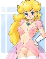 princess peach from mario (series) by konpeto
