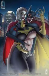 barbara_gordon batgirl blood corruption dark_persona dc enemy_conversion female guro high_heels huge_ass huge_breasts nipples supergirl theblackpharaoh thick_thighs transformation vampire wide_hips