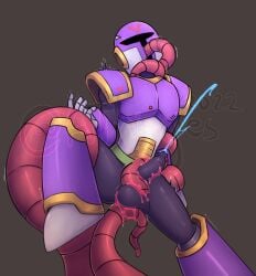 1boy 2022 alexdrawsthingies athingies balls blue_cum cum cumshot helmet knee_up legs_apart legs_held_open legs_spread male male_only mega_man mega_man_x movement movement_lines one_knee_up penis penis_out purple_armor red_fluid red_tentacle red_tentacles robot robot_boy robotic robotic_arm robotic_arms robotic_leg robotic_legs sex signature tentacle tentacle_around_arm tentacle_around_leg tentacle_around_neck tentacle_in_head tentacle_on_male tentacle_on_penis tentacle_sex tentacles tentacles_on_male vile