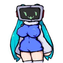 1girls dj_matsune_hiku nipple_bulge peetu robeats roblox roblox_game suggestive tagme thick_thighs thighhighs tight_clothing tower_heroes voluptuous