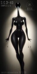 1girls 2d_(artwork) 3_fingers ai_generated black_body breasts female female_only fingers humanoid light nai_diffusion nightmare_fuel s.c.d-foudation simple_background slim small_breasts solo stable_diffusion thick_thighs thin_arm