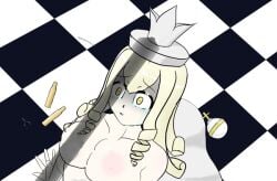 big_breasts chess chess_piece crying first_porn_of_franchise queen_(chess) shotgun_king:_the_final_checkmate