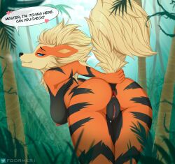 arcanine from nintendo by foormer