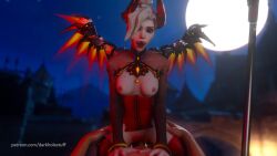 3d animated darkholestuff female mercy moaning overwatch sound tagme video