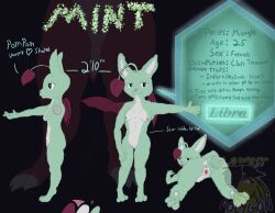 anthro anus ass bangaa english_text extreme_size_difference female final_fantasy final_fantasy_tactics genitals ivalice_moogle lowestpolygon mammal mint_(disambiguation) mint_(lowestpolygon) model_sheet moogle presenting presenting_anus presenting_hindquarters presenting_pussy pussy size_difference solo spread_wings square_enix text video_games wings