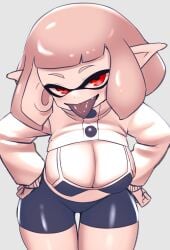 agent_4_(splatoon) bent_wrist inkling inkling_girl nintendo nobunagapero peronattu splatoon splatoon_2 tagme