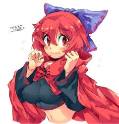 big_breasts cute female pnpnonk04 sekibanki tagme touhou