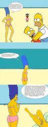 bart_simpson brownhouse comic female homer_simpson human male marge_simpson milhouse_van_houten the_simpsons