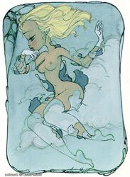 invisible woman from fantastic four by anna merli