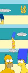 comic edna_krabappel female homer_simpson human male marge_simpson seymour_skinner the_simpsons