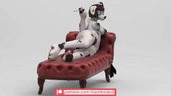 3d animated anthro bambookat furry mp4 no_sound tagme turntable_(animation) video