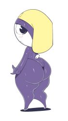 anthro ass ass_cleavage butt_crack frog hat huge_ass keroro_gunsou male male_only sqoon tamama thick_thighs thong wide_hips