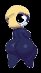 anthro ass frog hat huge_ass keroro_gunsou male sqoon tamama thick_thighs wide_hips