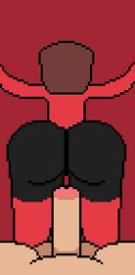 animated big_ass bottom_heavy bouncing_ass clothed_sex dash_parr disney helen_parr huge_ass incest mother_and_son pixar pixel_art skin_tight smooth_skin the_incredibles
