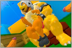 army_hammer_bro bowser gay hammer_bros. hard_cock koopa mario_(series) monster nintendo non-human sex super_mario_bros. yaoi