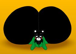 anthro anthro_focus ass bear big_ass big_butt black_fur dat_ass dat_butt effeminate femboy gay gigantic_ass girly green_robe huge_ass huge_butt hyper hyper_ass hyper_butt kumamon large_ass large_butt looking_at_viewer male male_focus male_only murontis2001 raised_eyebrow robe seat seated seductive seductive_eyes seductive_gaze seductive_look seductive_mouth seductive_smile sitting smile smiling smiling_at_viewer solo solo_focus solo_male twink