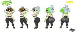 ass ass_body big_ass big_breasts breasts character_sheet clothing female humanoid inkling marie_(splatoon) pale_skin shortstack solo splatoon tansau wide_hips