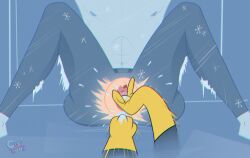 anal aznonymous big_butt chest clone_high cuntboy cuntboy_only cunttoonz dripping feet fingering frozen gloves ice intersex jfk_(clone_high) john_f._kennedy male_focus male_only pants vaginal_penetration wet