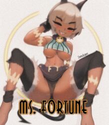 nadia fortune from skullgirls by jundyne