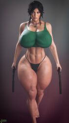 1girls 3d aero3dx artist_name ass athletic athletic_female big_ass big_breasts bimbo breasts bubble_ass bubble_butt busty clothing dat_ass female female_only firearm fit fit_female glock gun handgun hips hourglass_figure human lara_croft lara_croft_(survivor) large_ass large_thighs legs light-skinned_female light_skin lips mature mature_female mirage3dx navel neckwear pale_skin shiny shiny_skin solo suppressor thick thick_legs thick_thighs thighs tomb_raider toned toned_female voluptuous waist watermark weapon wide_hips