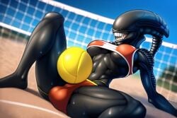 1futa abs ai_generated alien alien_(franchise) alien_futanari alien_girl alien_humanoid alien_only anthro athletic athletic_futanari ball balls ballsack barefoot barely_clothed big_ass big_balls big_breasts big_butt big_penis black_body bra bulge bulge_through_clothing clothing dark_skin dickgirl eyeless fit futa_only futanari genitals grin gynomorph hairless huge_breasts humanoid humanoid_hands humanoid_only intersex laying_down looking_at_viewer lying lying_on_back mouth_open muscles muscular muscular_futanari muscular_thighs nai_diffusion naked no_humans not_furry on_back open_mouth panties pants presenting presenting_balls presenting_breasts presenting_penis public public_nudity sand seductive sharp_teeth shiny shiny_skin shirt showing_breasts showing_off sitting smile smooth_skin spread_legs spreading stable_diffusion sweat sweatdrop sweaty sweaty_body sweaty_breasts tail tall teeth teeth_showing thick_thighs thighs underboob underwear volleyball volleyball_net volleyball_uniform wet_clothing wet_skin wide_hips xenomorph xenomorph_queen