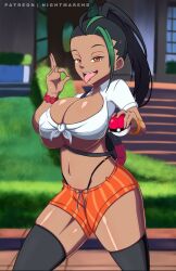 nemona (pokemon) from game freak by nightmare hdraw
