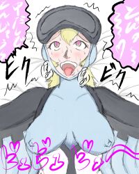 1girls artist_request breasts female milf nintendo nipples npc_trainer nude pokemon pokemon_xy sky_trainer_(pokemon) tagme