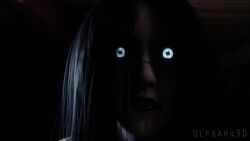 1boy 1girls animated hisako_(killer_instinct) killer_instinct nightmare_waifu pale-skinned_female sound tagme video