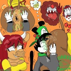 ass_sniff ass_sniffing asshole ava_(story_delight) cow_humanoid dakkodanth fart fart_fetish farting farting_in_face farting_on_face fat_ass open_ass open_asshole smelly story_delight