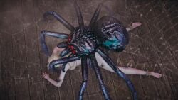 1girls alpha_(the_eminence_in_shadow) animated double_penetration elf gangbang gangrape honey_select_2 kage_no_jitsuryokusha_ni_naritakute! spider swbz1111 tagme video